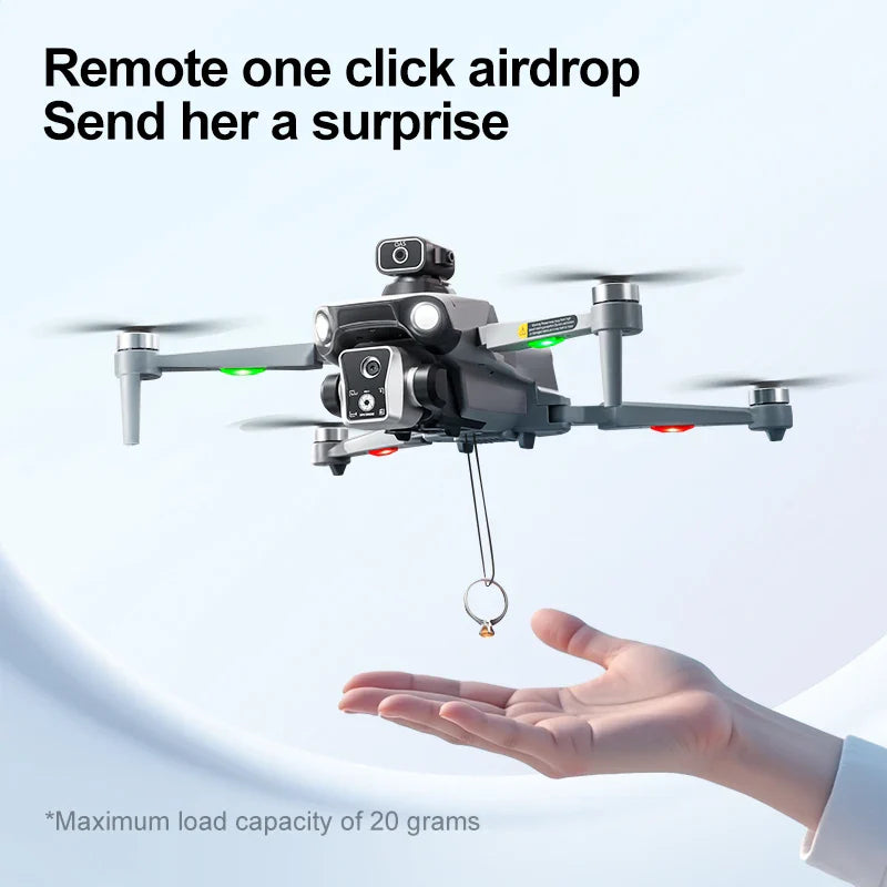 Trendbay 8K GPS Folding Drone with Screen Remote