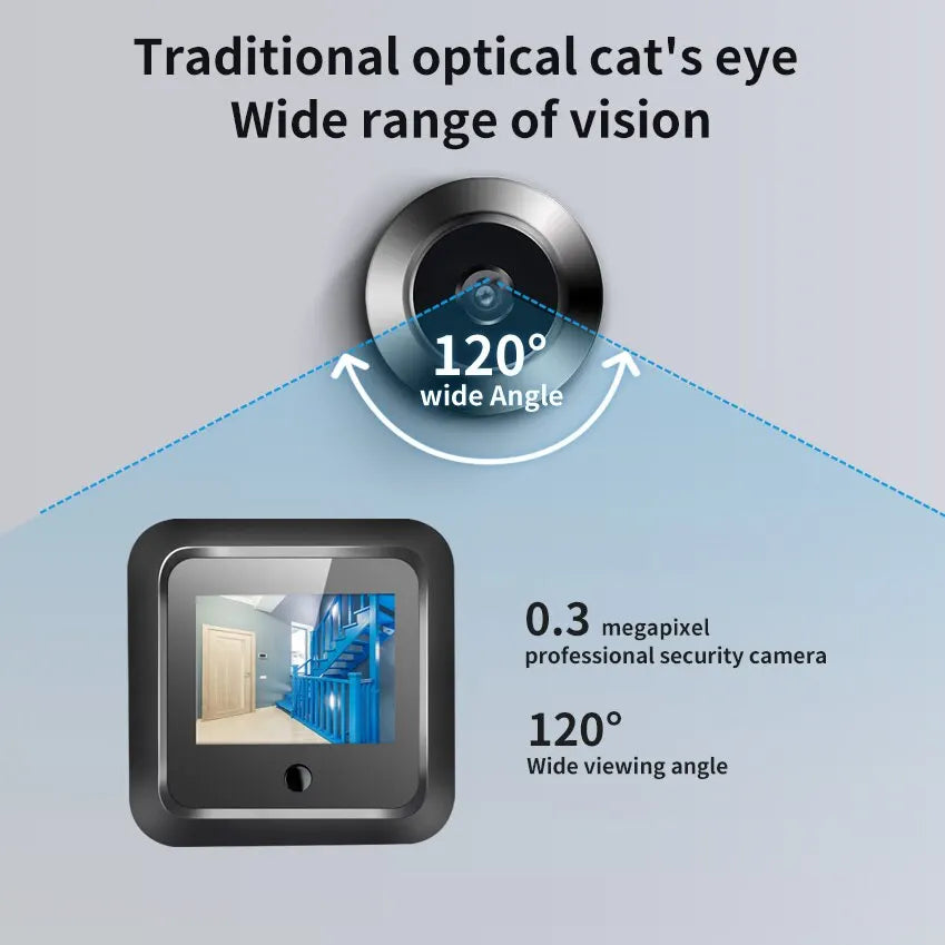 Trendbay 2.4-Inch Smart Digital Door Viewer Camera