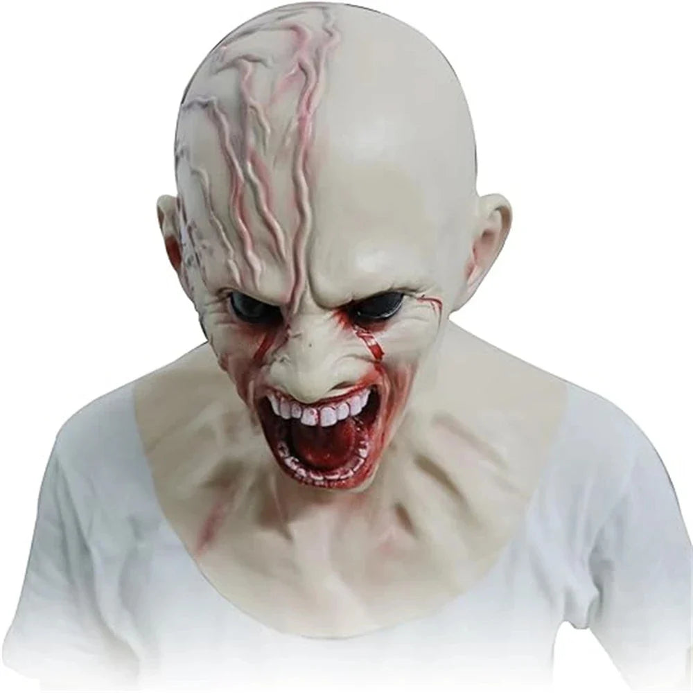 Trendbay Zombie Mask – Realistic Latex Horror Face