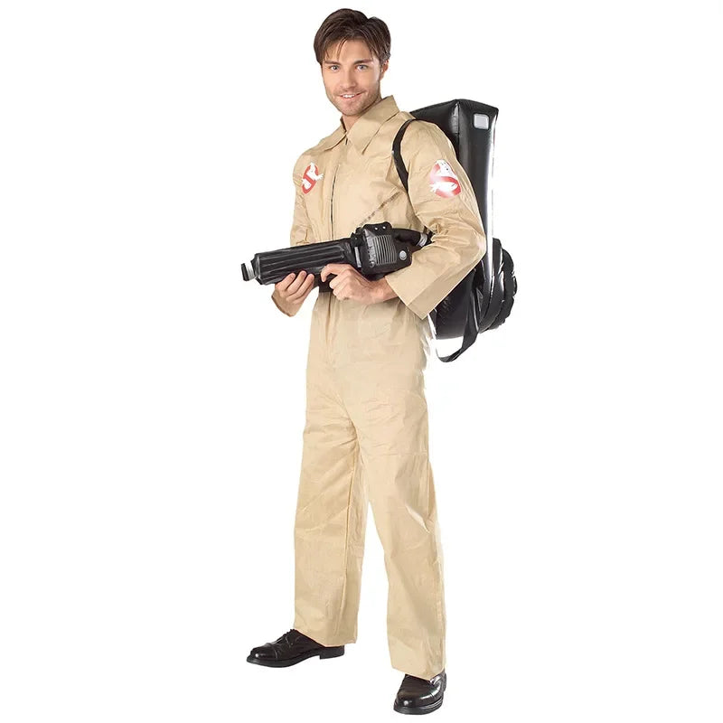 Trendbay Halloween Ghostbusters Costume Jumpsuit – Adult