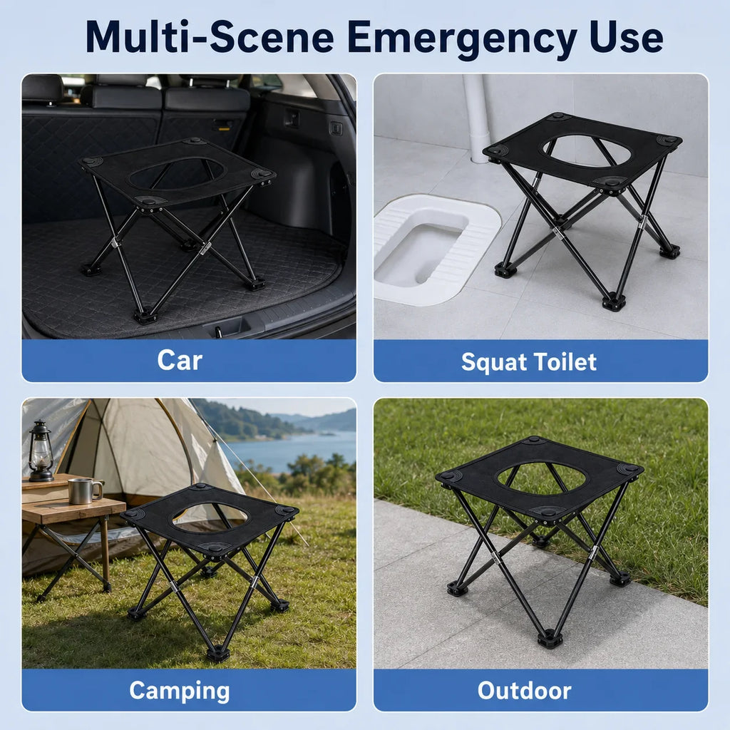 Trendbay Portable Folding Car Camping Toilet