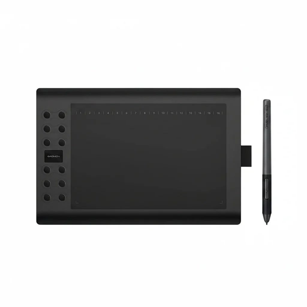 Trendbay M106K Pro Graphics Tablet with Battery-Free Pen