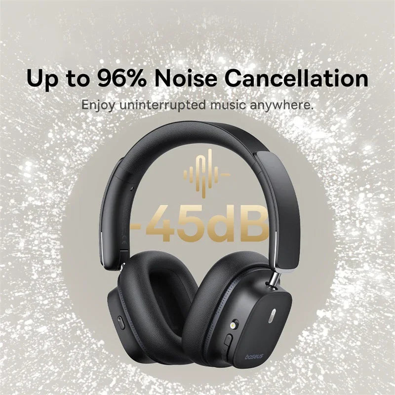 Trendbay Wireless Over-Ear Headphones with Spatial Audio