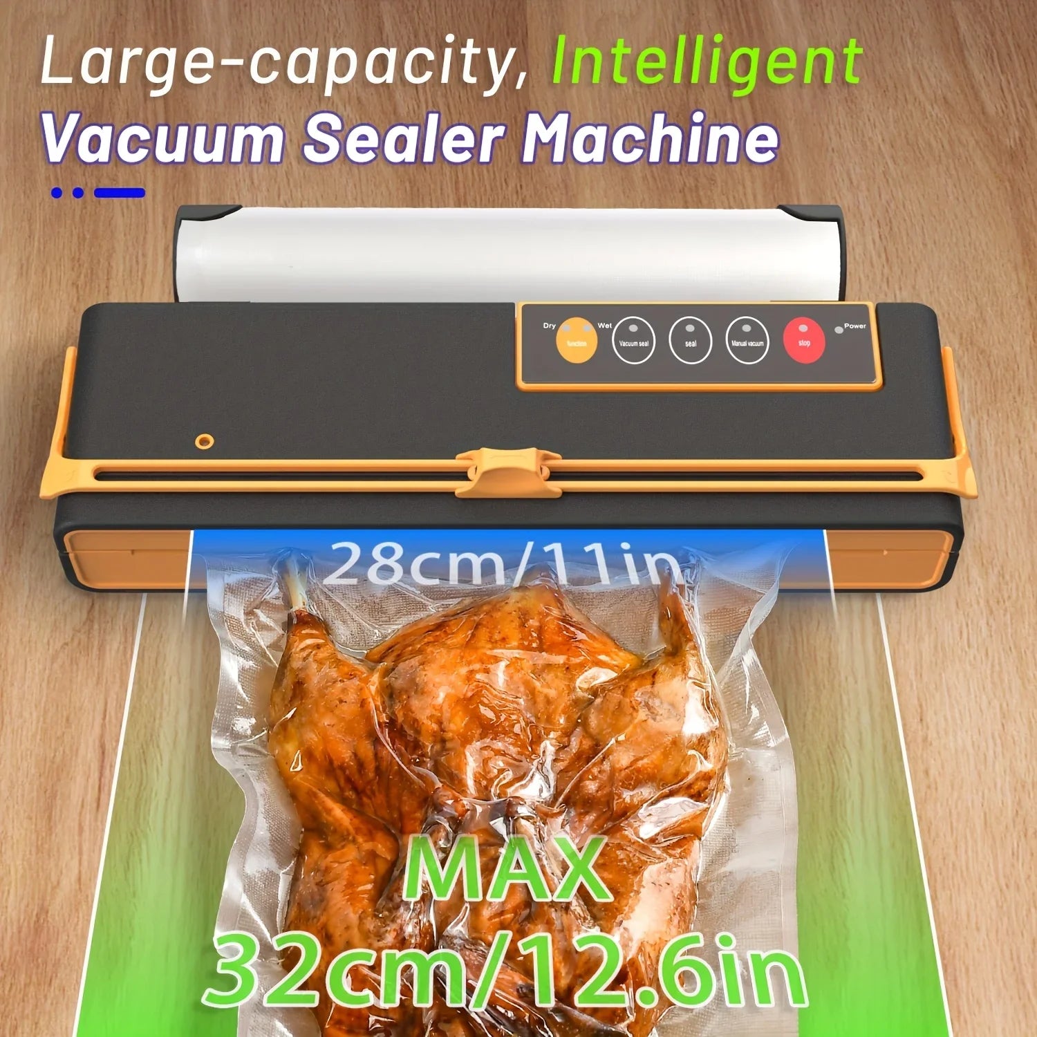 Trendbay Vacuum Sealer Machine 70Kpa Auto Cutter
