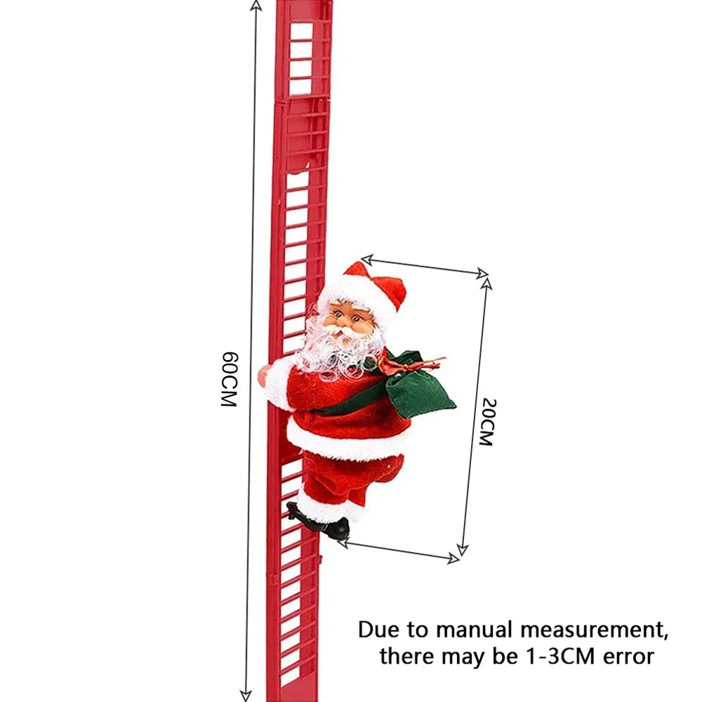 Trendbay Electric Climbing Santa Claus Decoration