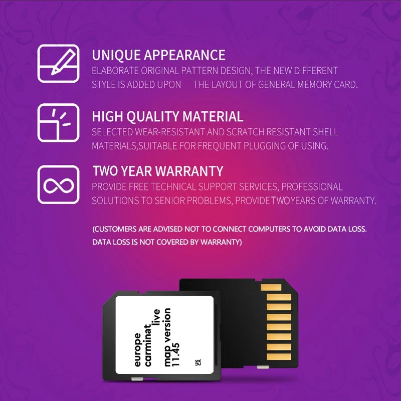 Trendbay Renault Carminat Live Navigation SD Card Version 11.45 2025 UK & Europe