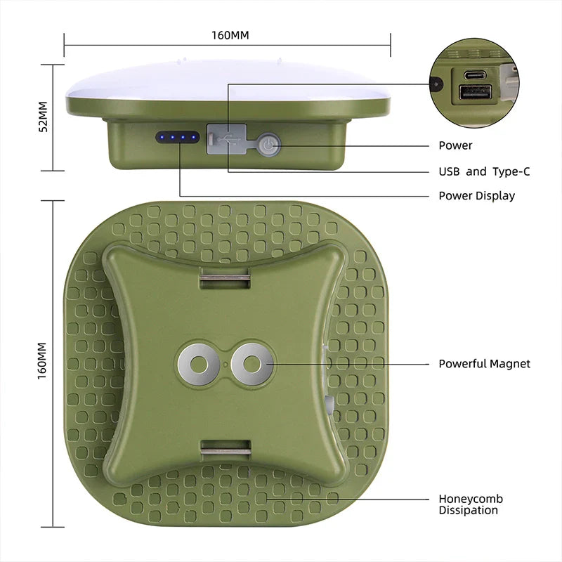 Trendbay LED Portable Camping Light with Magnet