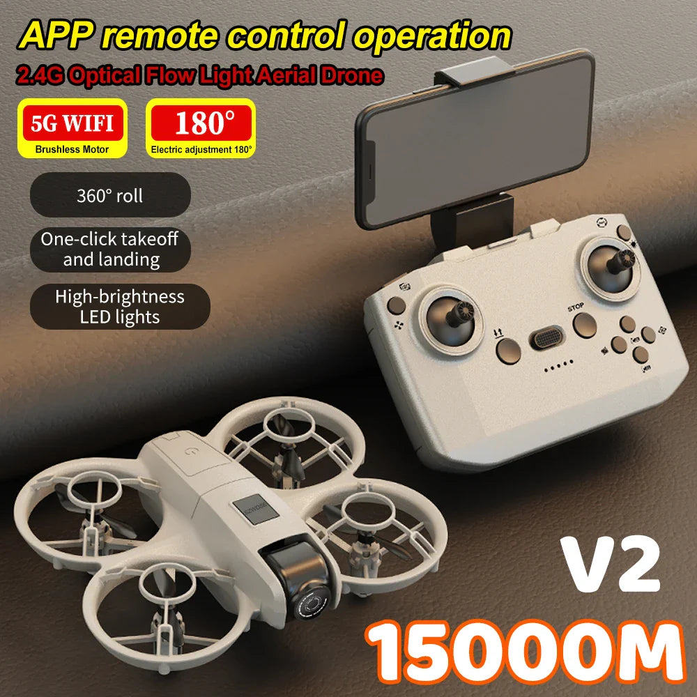 Trendbay 8K HD Pocket Drone with Adjustable Camera