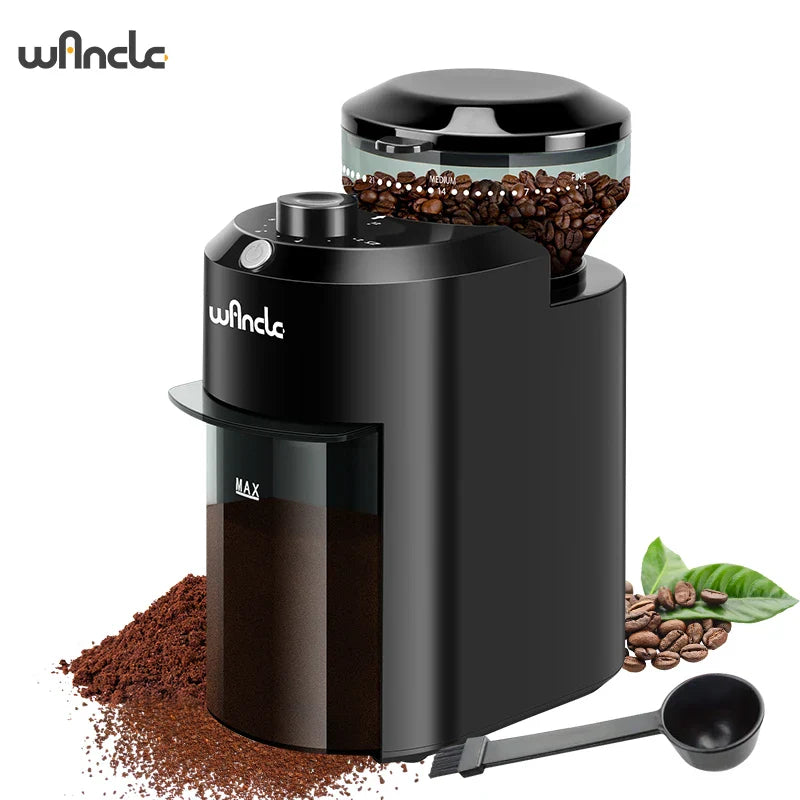 Trendbay Electric Burr Coffee Grinder with 28 Grind Settings
