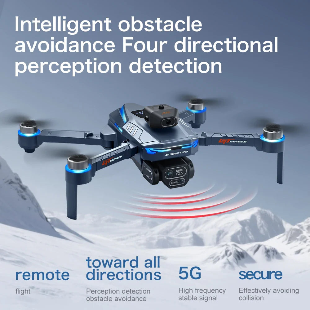 Trendbay 8K Dual Camera Drone with Screen Remote