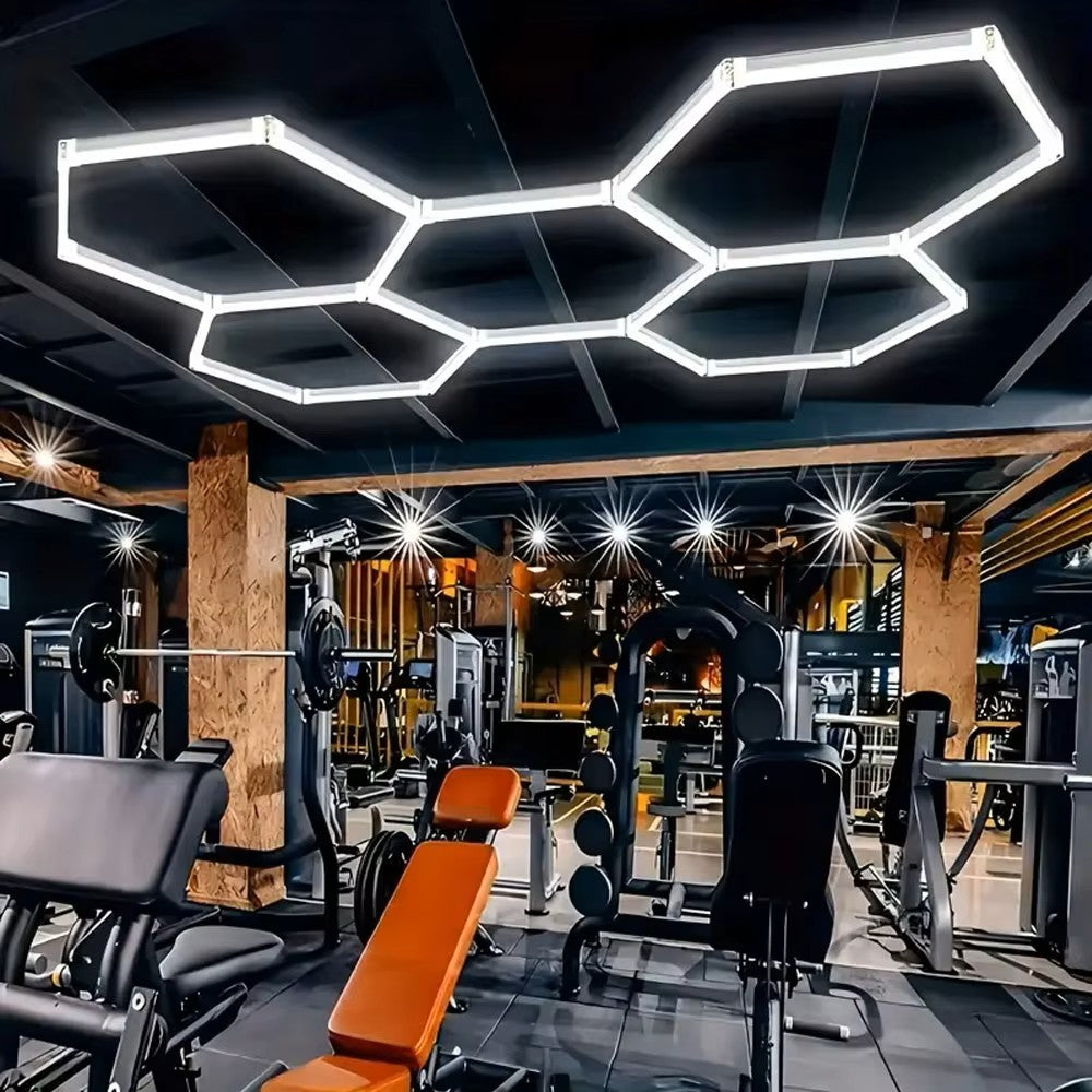 Trendbay Super Bright Hexagonal LED Garage Light