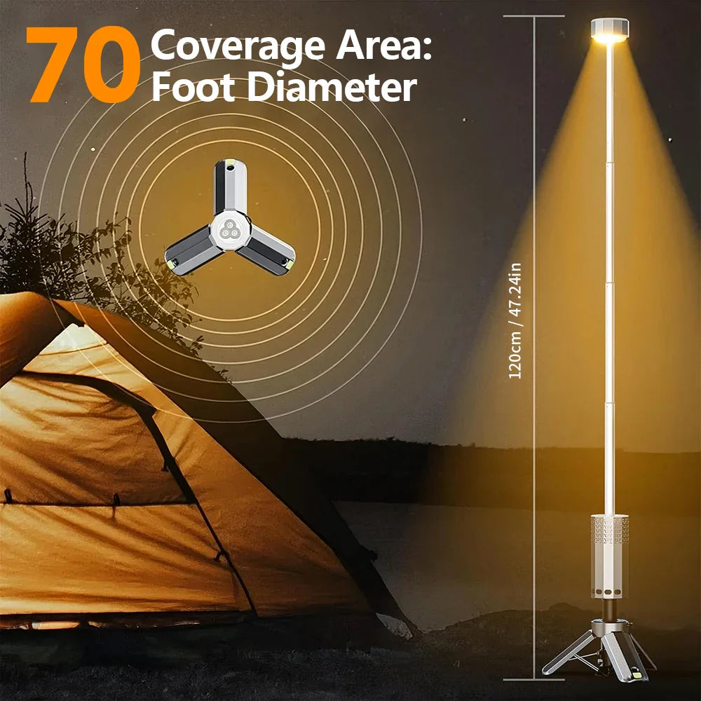 Trendbay 15600mAh Telescopic Camping Lantern