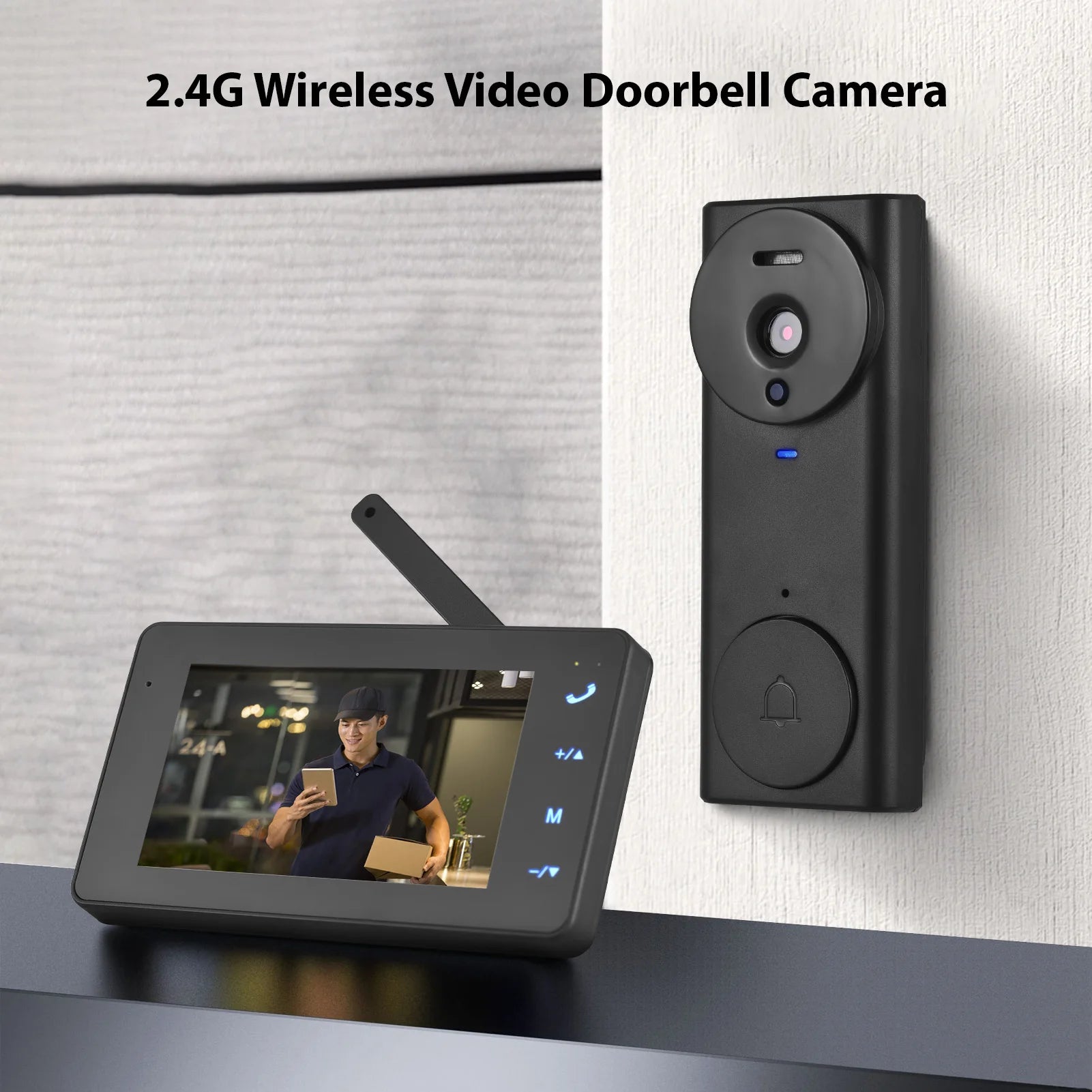 Trendbay Wireless Video Doorbell Camera with Monitor