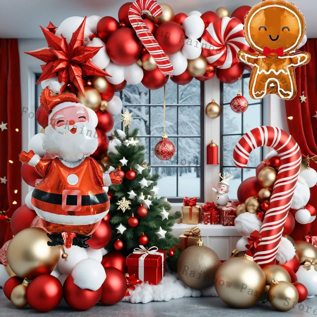 Trendbay 118PCS Christmas Balloon Decoration Kit