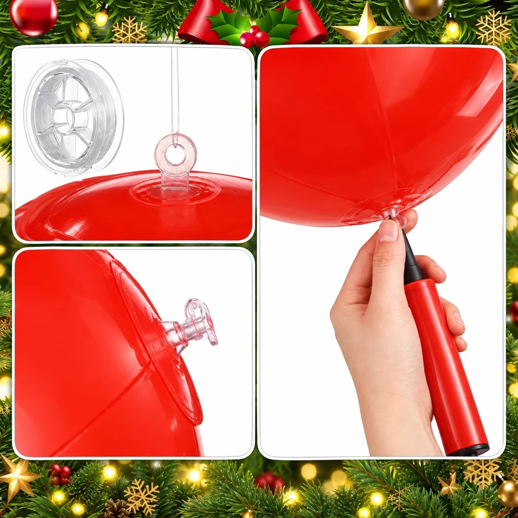 Trendbay Giant Inflatable Christmas Ball Ornament