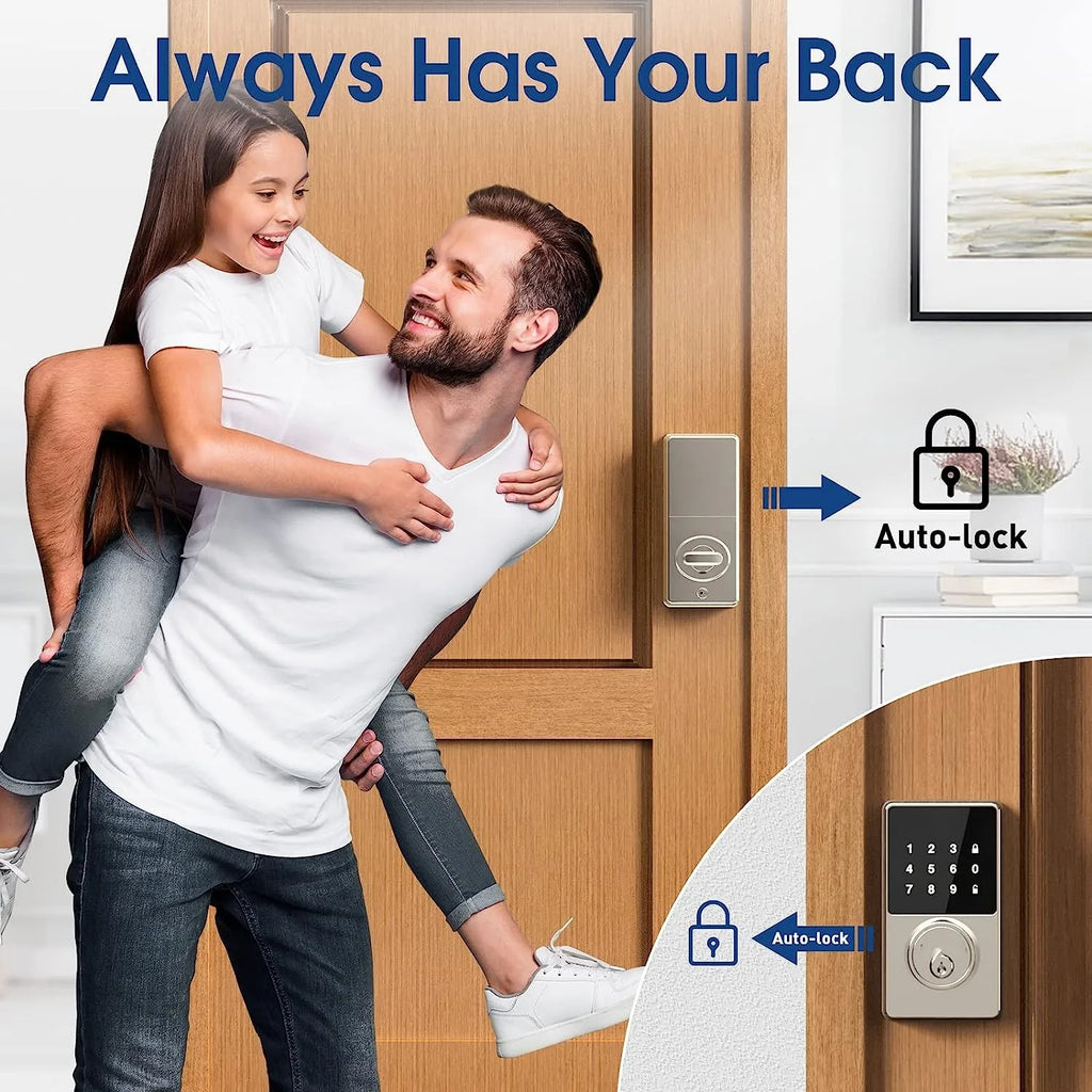 Trendbay Smart Door Lock Keyless Entry Touchscreen