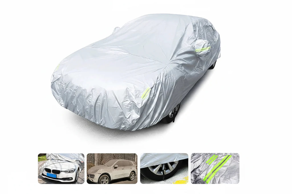 Trendbay Universal Outdoor Car Cover for Sedan, Hatchback and SUV