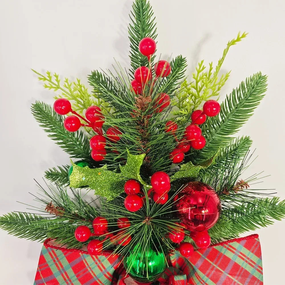 Trendbay Christmas Staircase LED Wreath Decoration