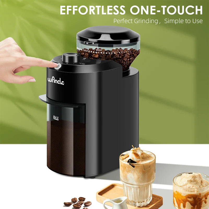 Trendbay Electric Burr Coffee Grinder with 28 Grind Settings