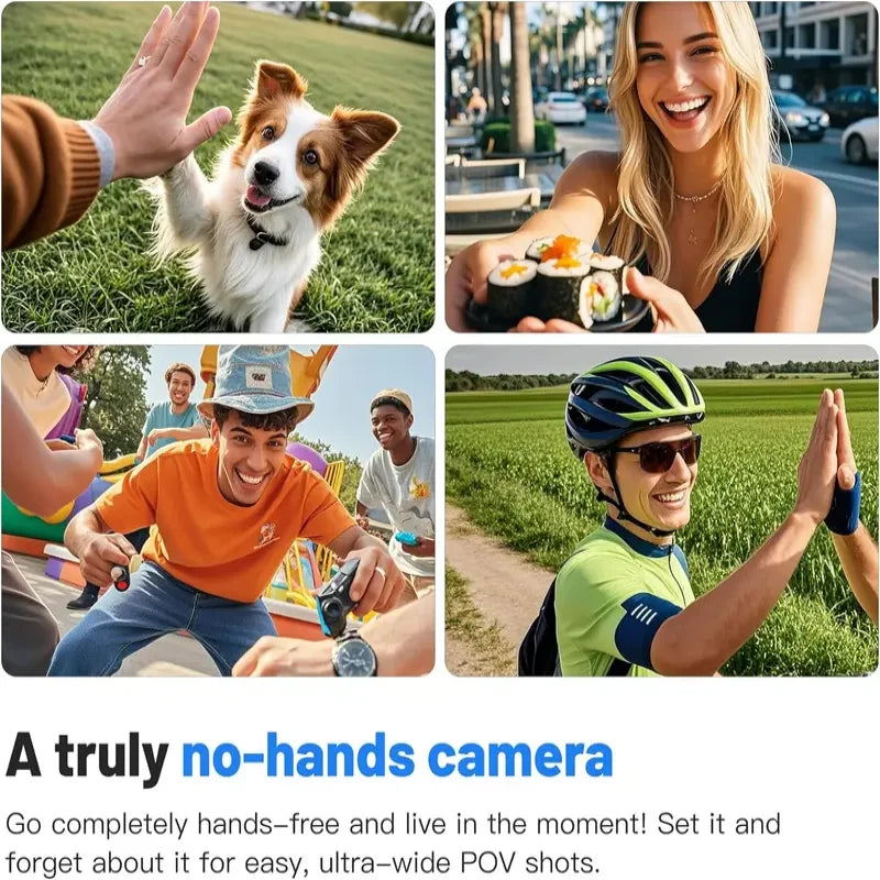 Trendbay Mini Full HD WiFi Action Body Camera for Helmet & Motorcycle