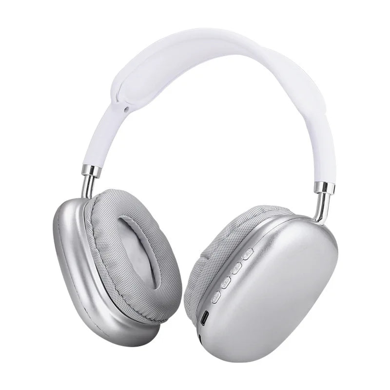Trendbay Wireless Bluetooth Over-Ear Headphones White