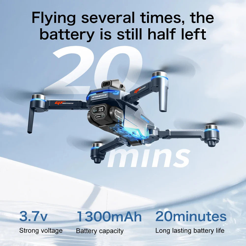 Trendbay 8K Professional Dual Camera GPS Folding Drone