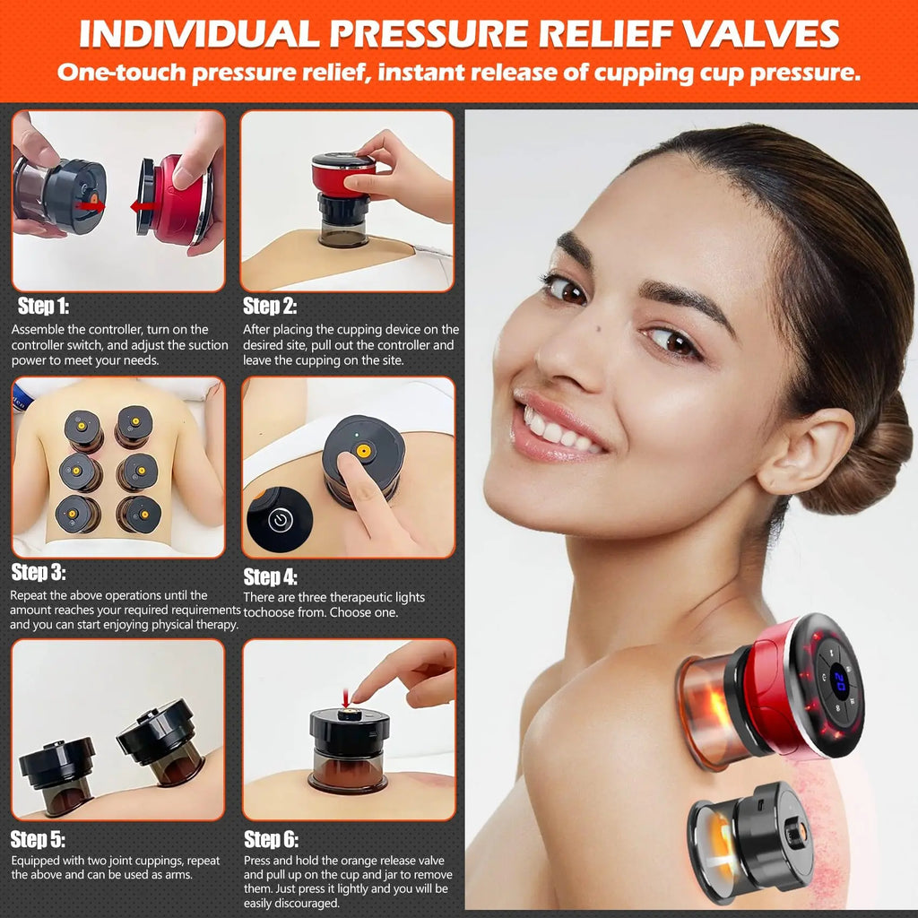 Trendbay Electric Cupping Massager Set