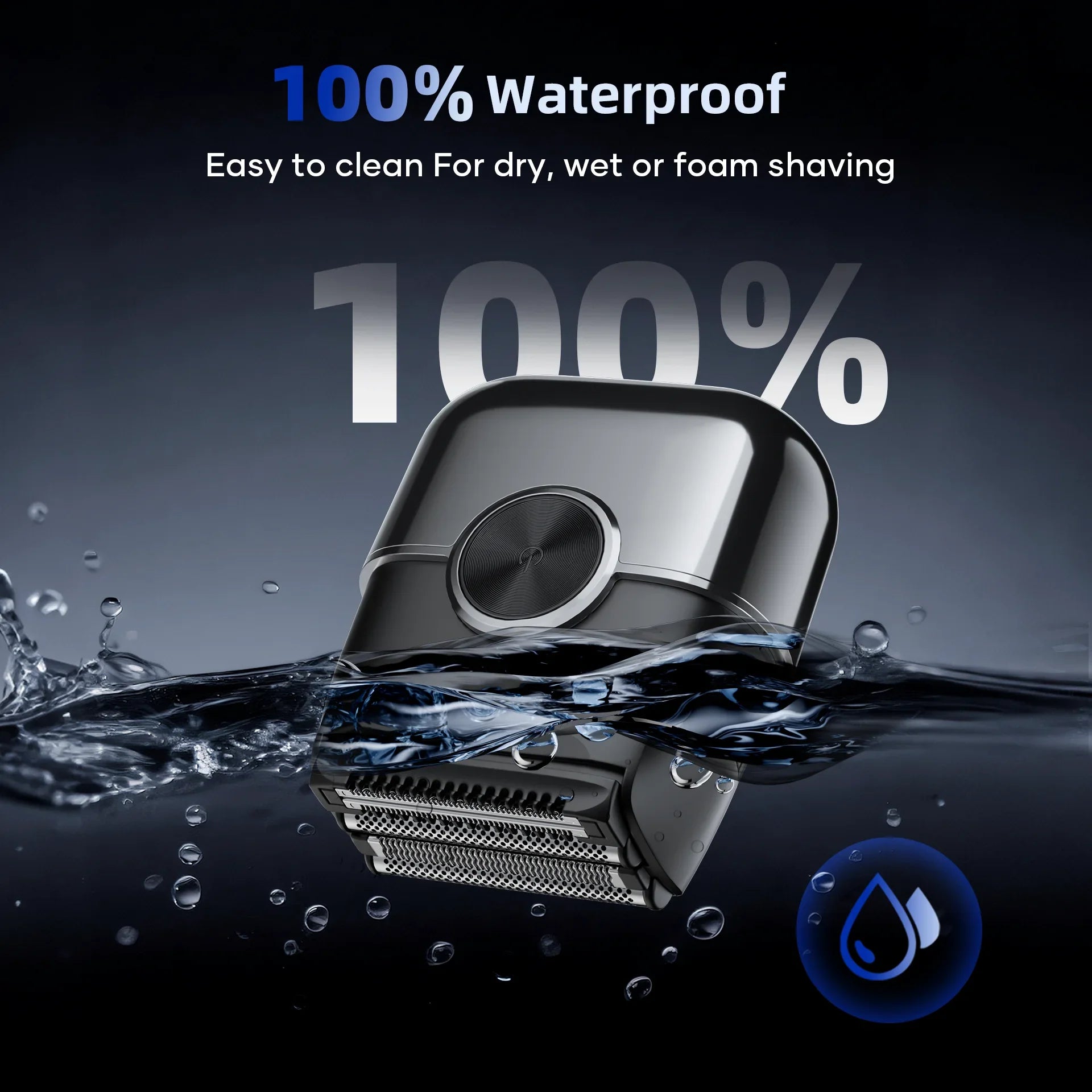 Trendbay 4D Floating Blade Mini Electric Shaver for Men