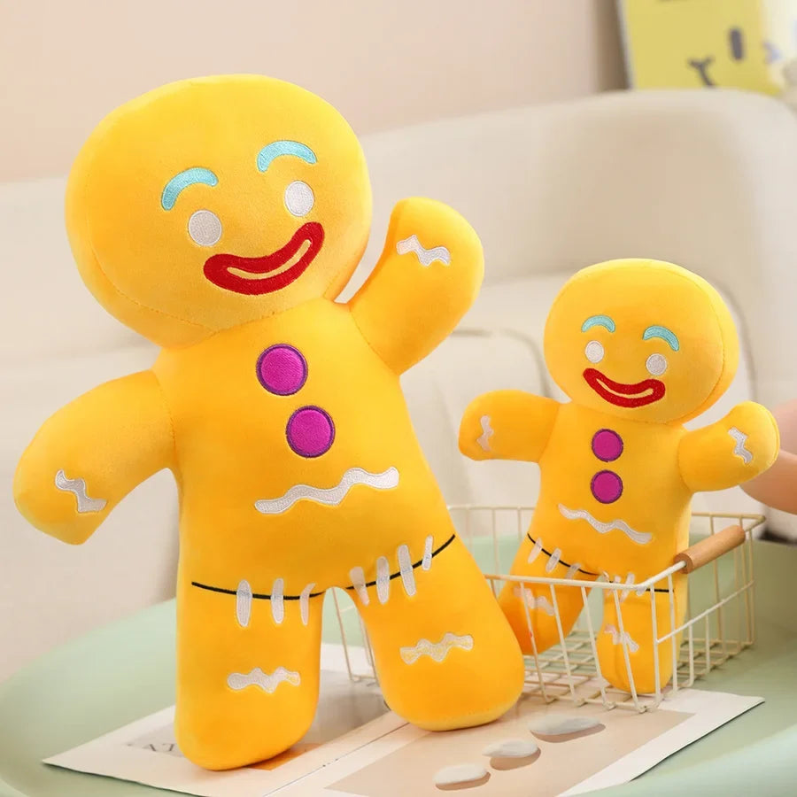 Trendbay 30cm Gingerbread Man Christmas Plush Pillow