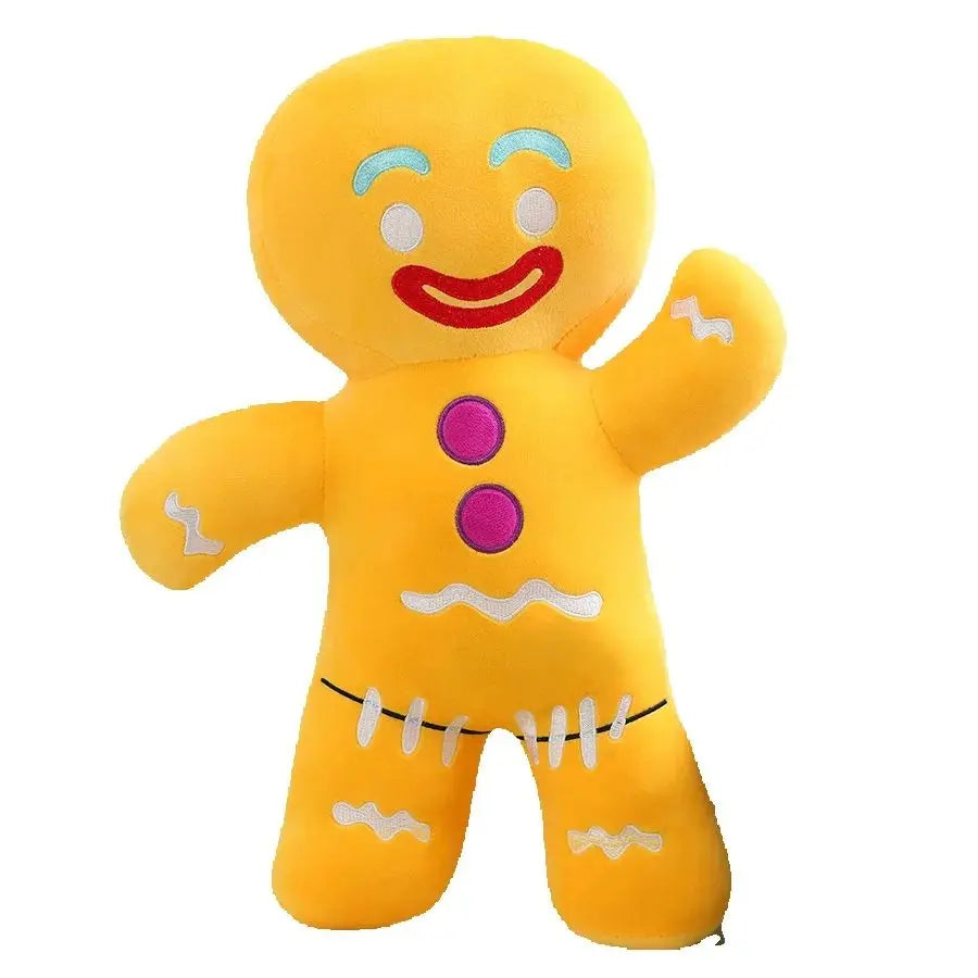 Trendbay 30cm Gingerbread Man Christmas Plush Pillow