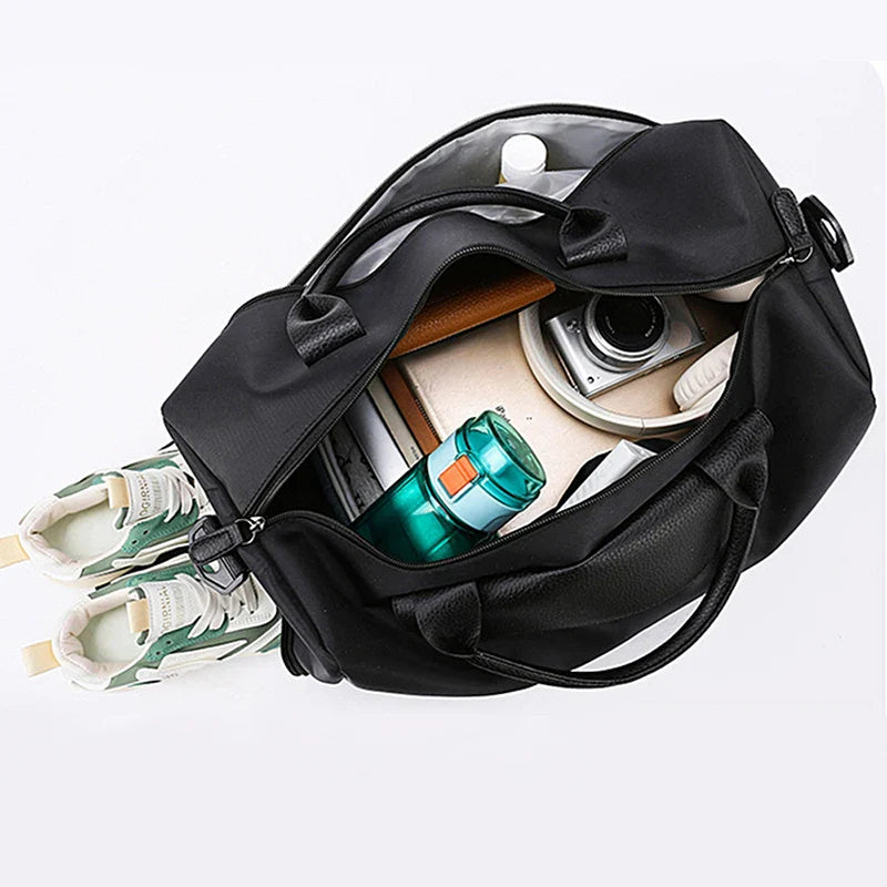 Trendbay Large Capacity Canvas Travel Duffel Bag