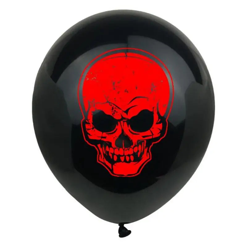 Trendbay 12-Piece Halloween Skull Hand Balloons