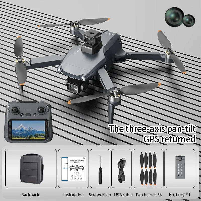 Trendbay 8K GPS Drone with 3-Axis Gimbal