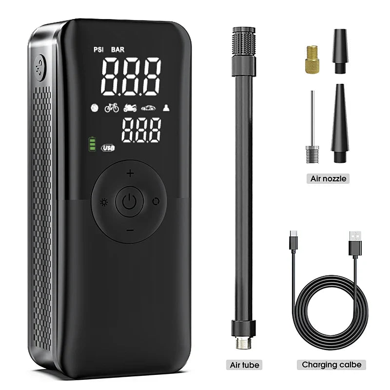 Trendbay Rechargeable Portable Tire Inflator “ Digital Cordless Air Pump