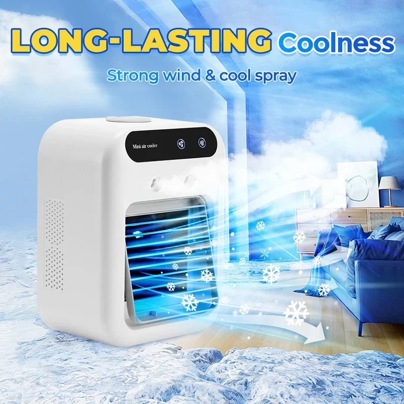 Trendbay Portable Mini Air Conditioner Fan with Humidifier