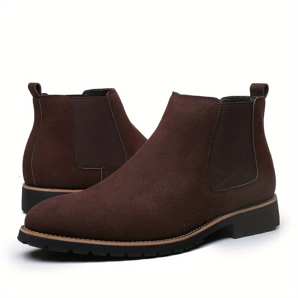 Trendbay Men's Mid-Top Chelsea Boots