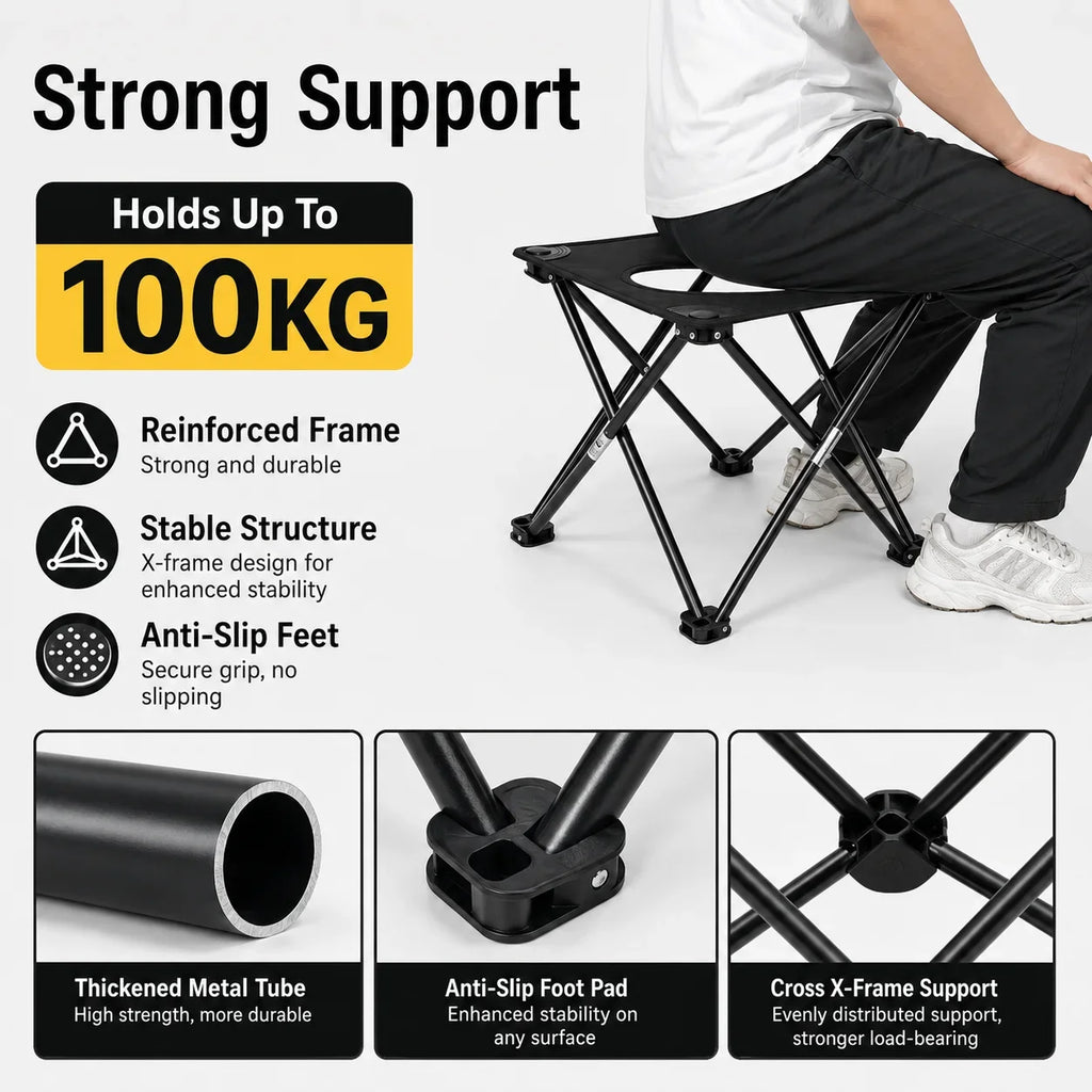 Trendbay Portable Folding Car Camping Toilet