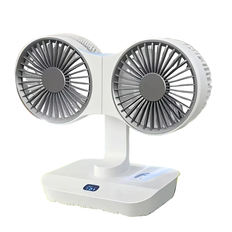 Trendbay Multi-Function Double Head Shaking Fan