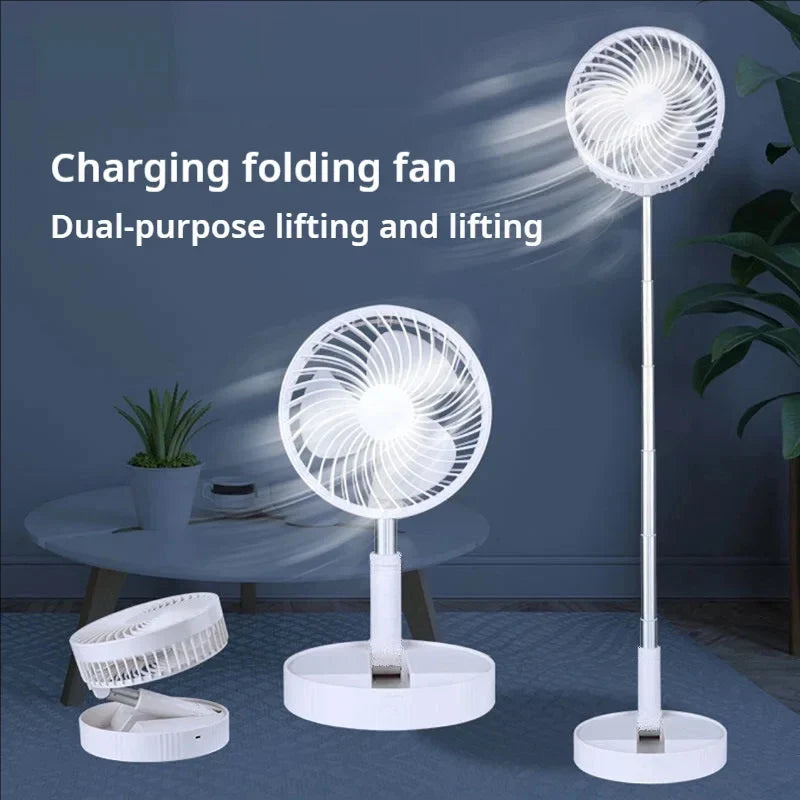 Trendbay Retractable USB Rechargeable Mini Fan
