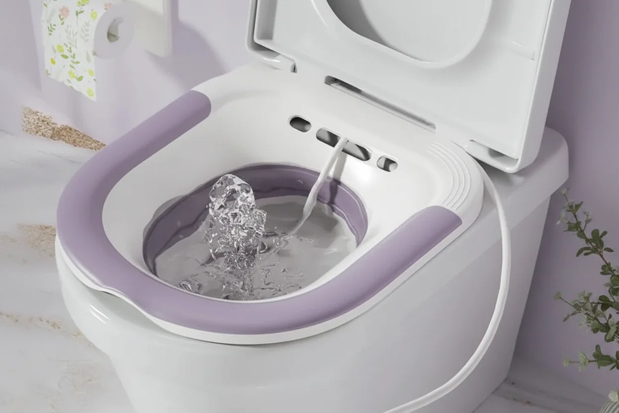 Trendbay Folding Toilet Sitz Bath Basin