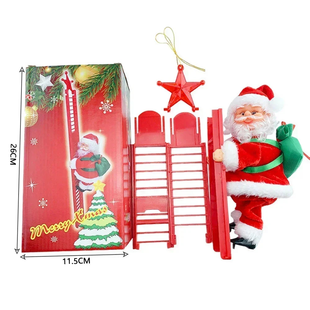 Trendbay Electric Climbing Santa Claus Decoration