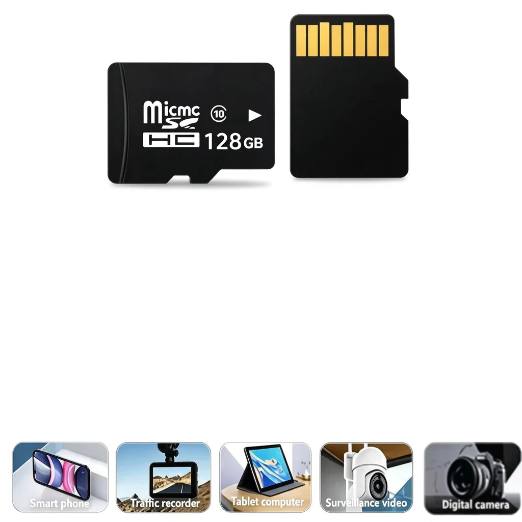 Trendbay 128GB MicroSD Memory Card U3, V10, Class 10 TF Flash Card