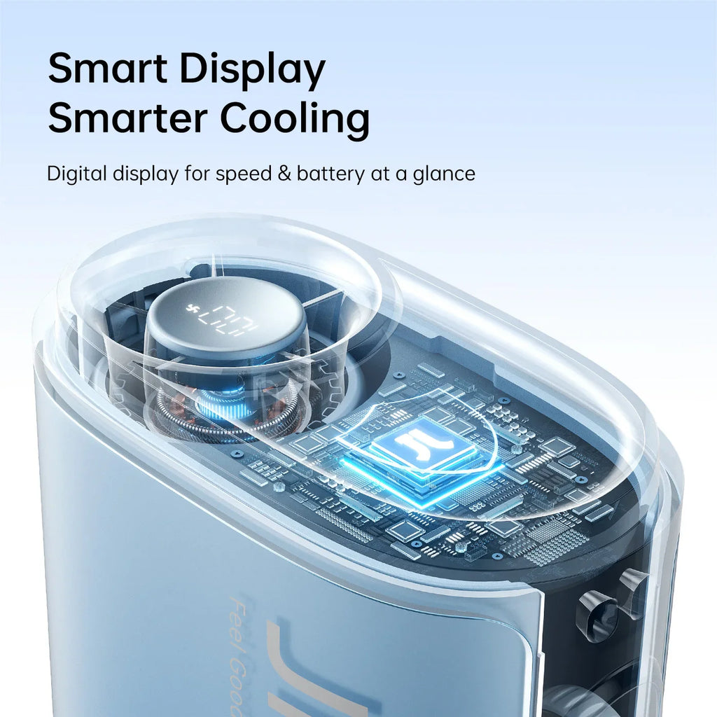 Trendbay Portable Wearable Neck & Waist Fan