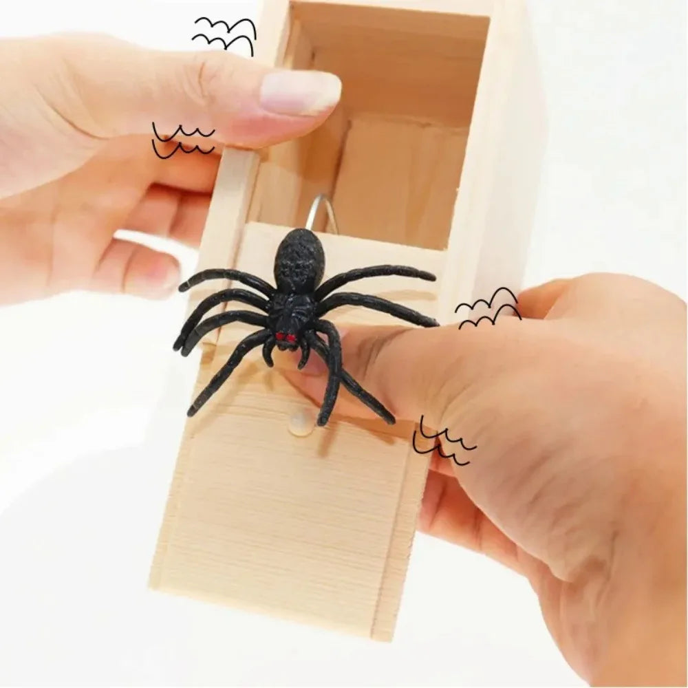 Trendbay 4J Tricky Spider Box Prank Toy