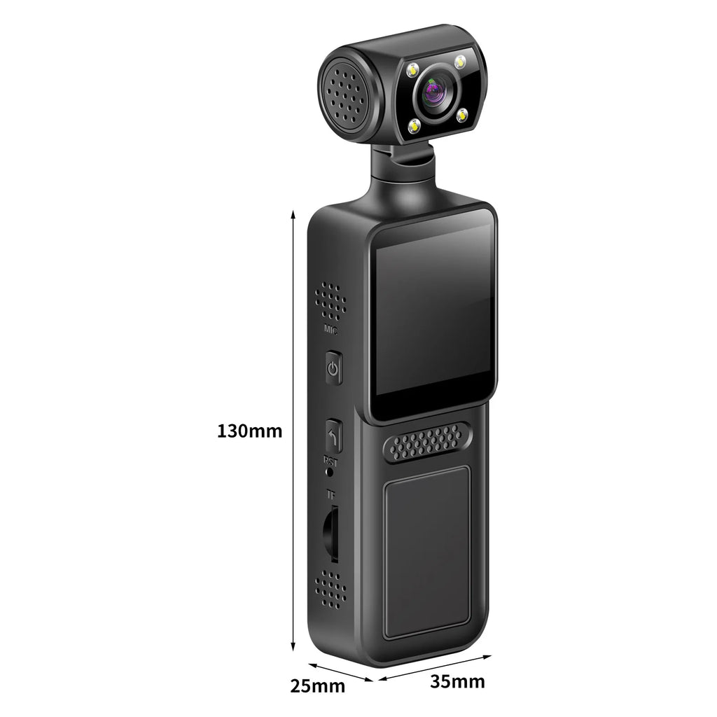 Trendbay Mini 4K HD Body Camera with Night Vision Portable Recorder