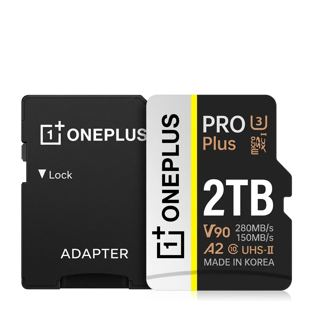 Trendbay OnePlus 2TB MicroSD Memory Card – V30 High-Speed TF Card