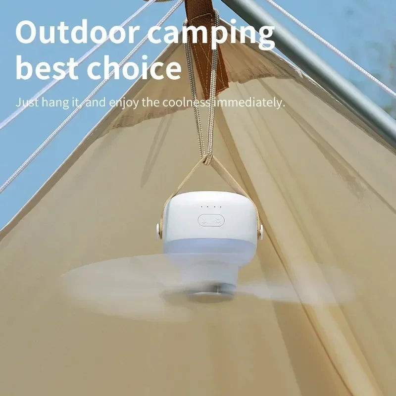 Trendbay Portable Camping Ceiling Fan with Remote Control