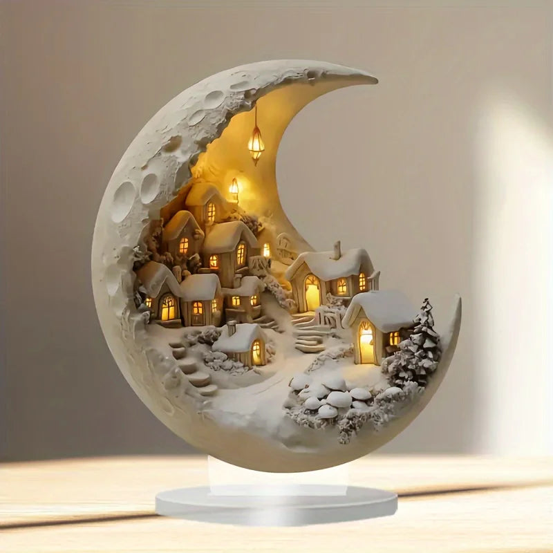 Trendbay Acrylic Christmas Desktop Ornament 20×17 cm 2D