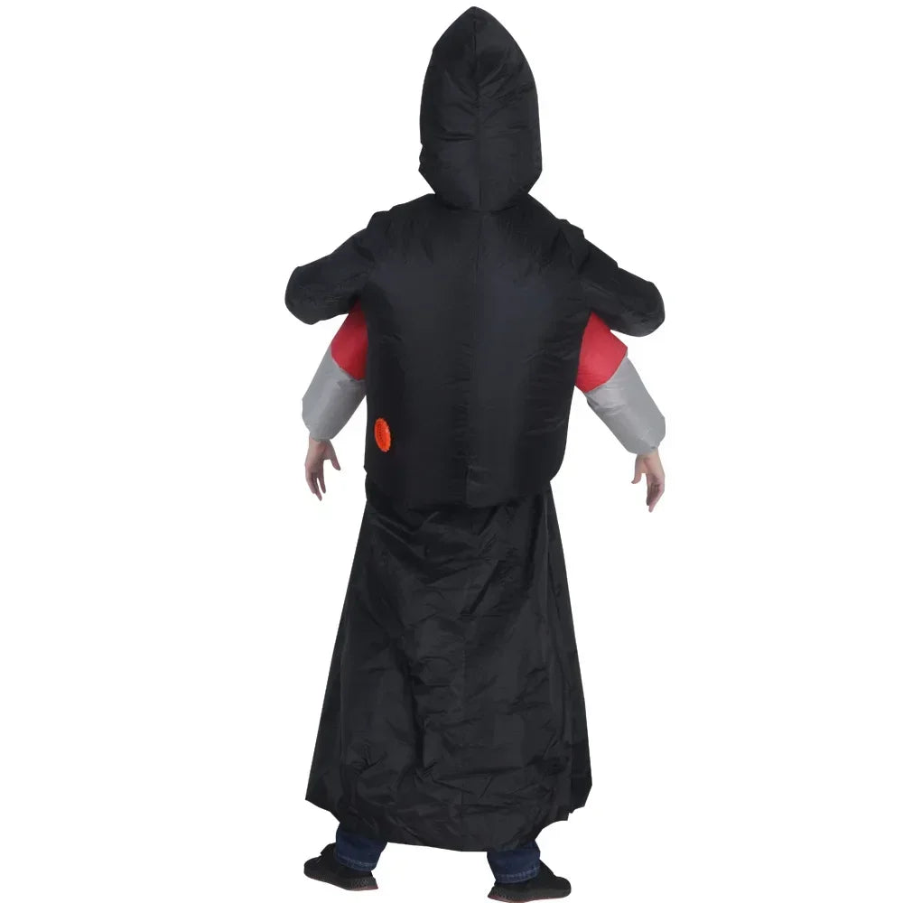 Trendbay Kids Inflatable Grim Reaper Carrying Person Costume