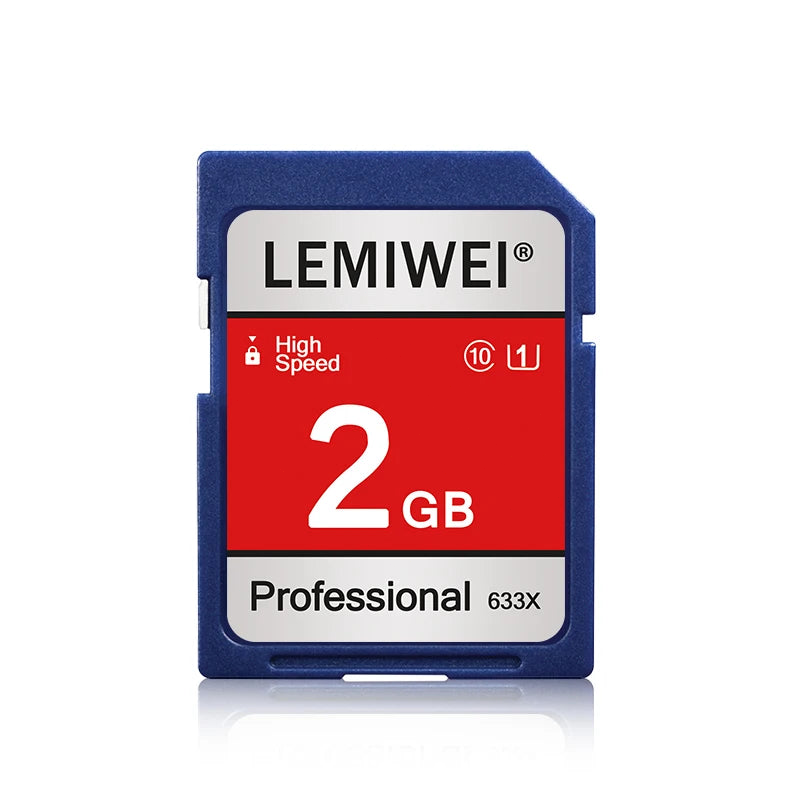 Trendbay LEMIWEI 2GB SD Memory Card High-Speed Class 10 U1